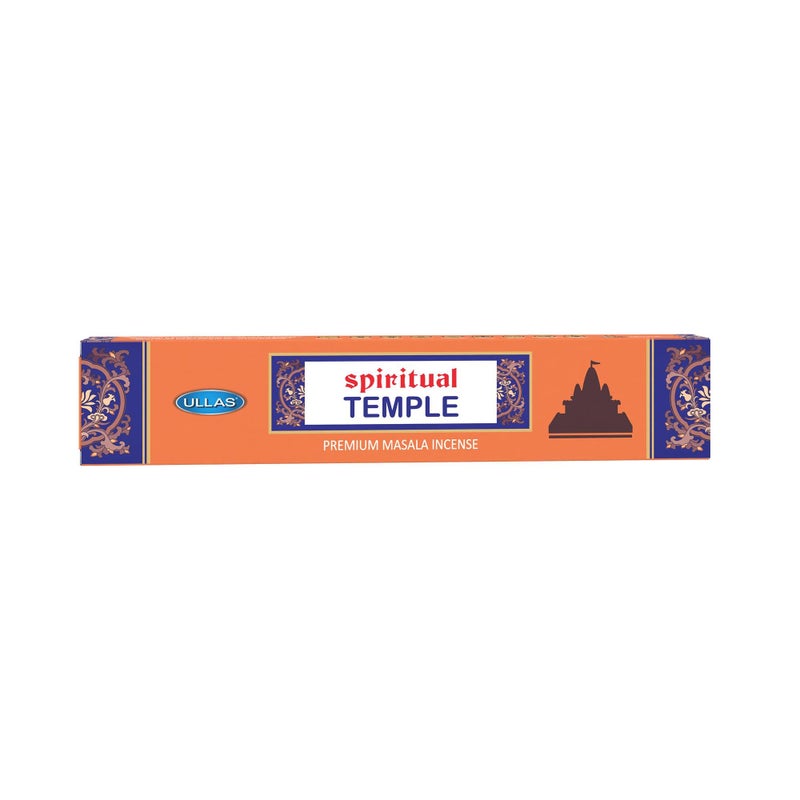 Ullas Spiritual Temple Agarbathi Premium Masala Incense Sticks with Woody Fragrance , 180 Incense Sticks - Image 3
